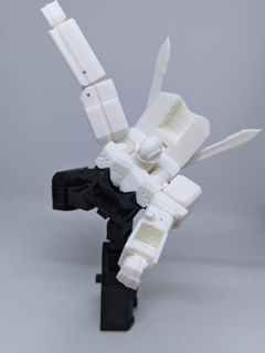 transformando mech fantasma tarantulair transformadores maravilha aranha gwen stacey helicóptero robô deformação brinquedo homem Aranha 3d print model - Mito3D