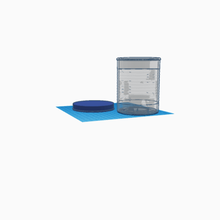 transparente de la tapa cubeta gadget útil 3d print model - Mito3D