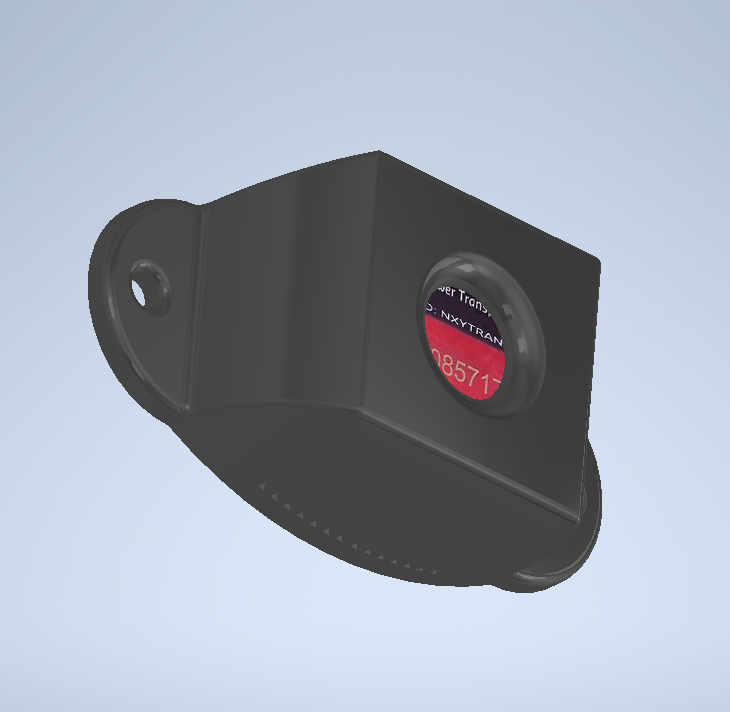 transpondeur titulaire soutien tranche 140 carte sodium kart karting 3D print model - Mito3D