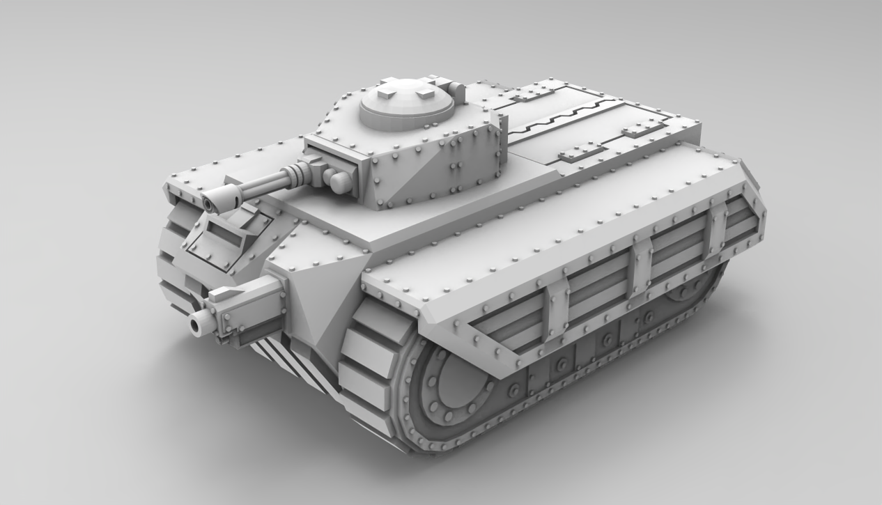 Ulaşım tank masaüstü savaş oyunları 28mm alternatif model haydut heykeller oyunlar apc 3D print model - Mito3D