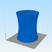 basura florero lata compartimiento 3d print model - Mito3D