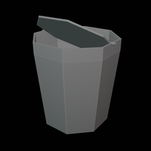 Lixo bin 3d print model - Mito3D