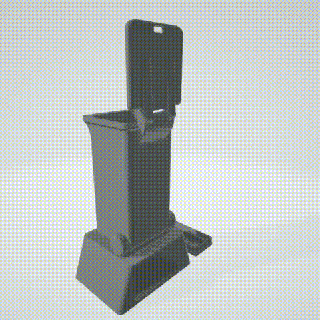 trash trophy 3d print model - Mito3D