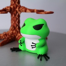 voyage grenouille chapeau jeu 3d print model - Mito3D