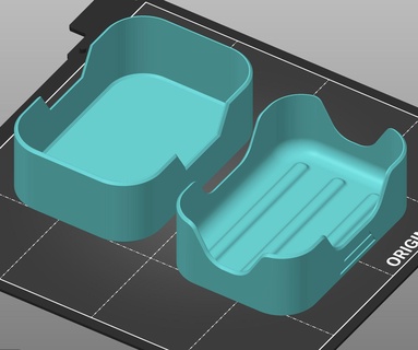 Reise Seife Fall Mantel verschiedene Box 3d print model - Mito3D
