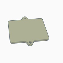 traxxas slash 2wd lcg esc plate tool rc drag mount 3d print model - Mito3D