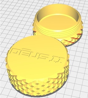 treasure box xp deus 2 boite trouvailles metal detector finds detection finding coin corner 3d print model - Mito3D