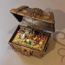 treasure chest game box set wow 3d print model - Mito3D