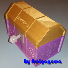 treasure chest game trunk 3d print model - Mito3D
