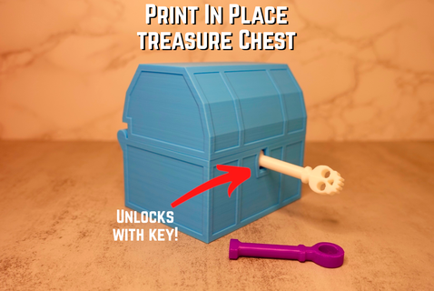 treasure chest key lock print place mmo mmorpg 3d print model - Mito3D