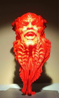 Trésor chasseur tête sculptures bustes art 3d print model - Mito3D
