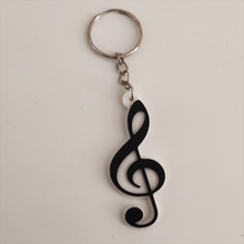 tiz nota anahtarı anahtar yüzük müzik Guaillo 3d print model - Mito3D