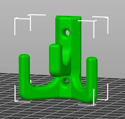 alti gancio 3 cremagliera abiti 3d print model - Mito3D