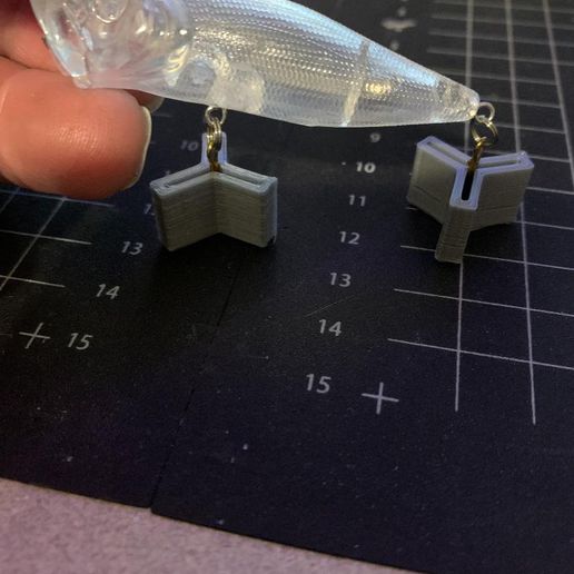 treble hook cover 3D print model - Mito3D