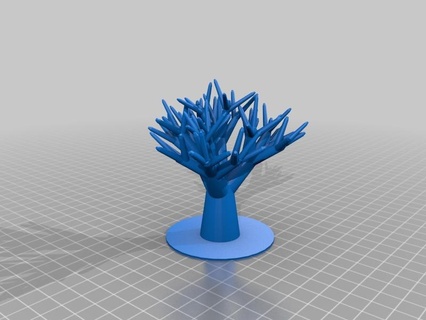 tree11 angepasst Modelle stl undurchdringlich imprimir domos3d 3d print model - Mito3D