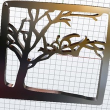 Baum Schmuck Natur Anhänger 3d print model - Mito3D