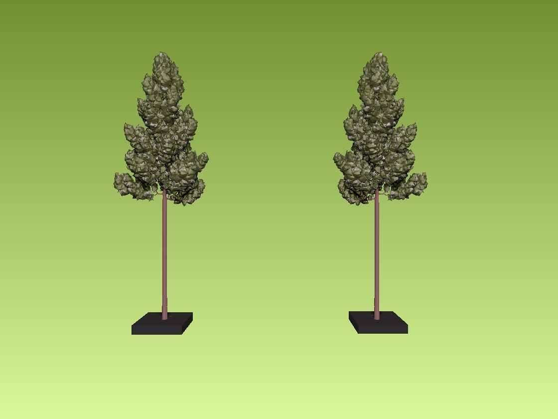 ağaç 3D print model - Mito3D