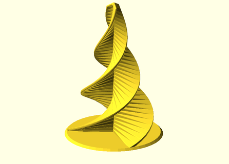 arbre art 3d print model - Mito3D