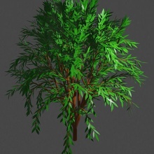 tree6 Architektur Baum 3d print model - Mito3D