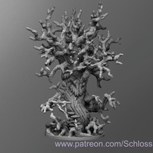 tree blight game toy tabletop dungeons dragons dnd 3d print model - Mito3D