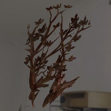 árvore ramo 3d modelo folhas floresta orgânico Senhor Anéis 3d print model - Mito3D