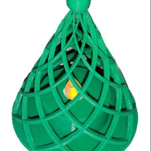Baum-Kerze-Halter home fir Weihnachten Lampe 3d print model - Mito3D