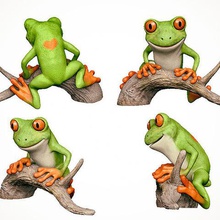 ağaç kurbağası sanat 3d print model - Mito3D