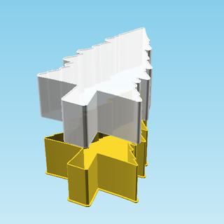 tree icons 0055 nestable box v2 thing 3d print model - Mito3D