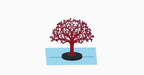 ağaç hayat ev 3d print model - Mito3D