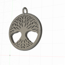 tree life pendant jewelry trailer jewellery 3d print model - Mito3D