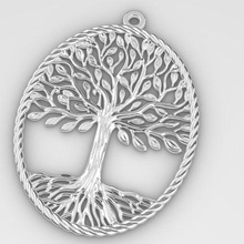 albero vita pendente 3d print model - Mito3D