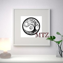 tree life wall sculpture 2d art 3d print model - Mito3D