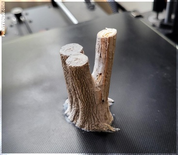 tree stomp modeling miniature tree stomp mini mini tree  3d print model - Mito3D