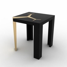 Baum Tabelle side table Innere Möbel living room 3d print model - Mito3D