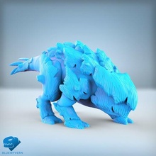 treeling - drake tabletop games miniature fantasy toy game creature character bluewyvern 3d artist wood plant nation tree military shock trooper battering ram 3d print model - Mito3D