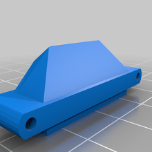 arboles azul flujo aire conducto mejorado v2 herramienta volcán hotend 3d impresora partes 3d print model - Mito3D