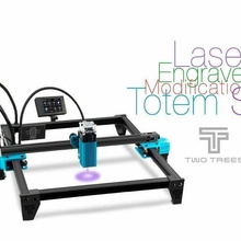 trees totem laser engraver modification organizing cables s two hobby 3d print model - Mito3D