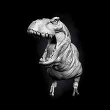 trex rex dinosaur reptile jurassic creature animal fossil 3d print model - Mito3D