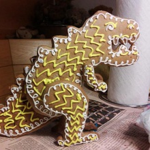 t-rex cookie cutter game 3d print model - Mito3D