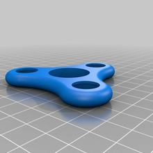 tri spinner afiado personalizado brinquedos_mecânicos 3d print model - Mito3D