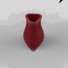 tri vaso a casa o design de flor decoração da 3d print model - Mito3D