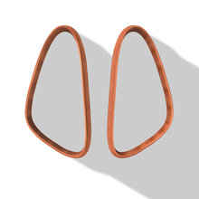 Dreieck Schneider Polymer Lehm Basic Formen einstellen Ohrring organisch 3d print model - Mito3D