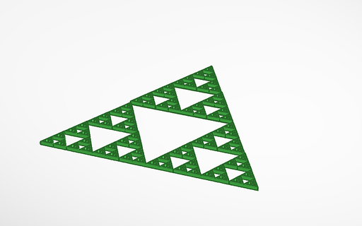 triângulo chaveiro 3d print model - Mito3D