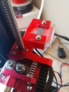 Dreieck Labore Filament Sensor Halterung Ender 3 abwischen 3d Drucker Zubehör 3d print model - Mito3D