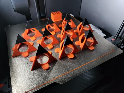 üçgen işaretleyici izleyiciler xile6 3d print model - Mito3D