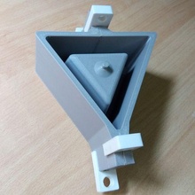 triangle pot mold art concrete 3d print model - Mito3D
