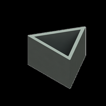 triangolo vaso muffa molde maceta tri è fioriera impianti Fai 3d print model - Mito3D