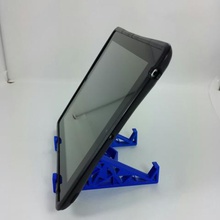 üçgenler stand tablet gadget 3d print model - Mito3D