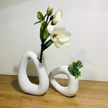 triangles matera vase flower flowerpot decoration plantpot pot 3d print model - Mito3D