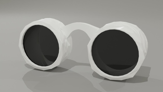triangulieren Brille 3d print model - Mito3D